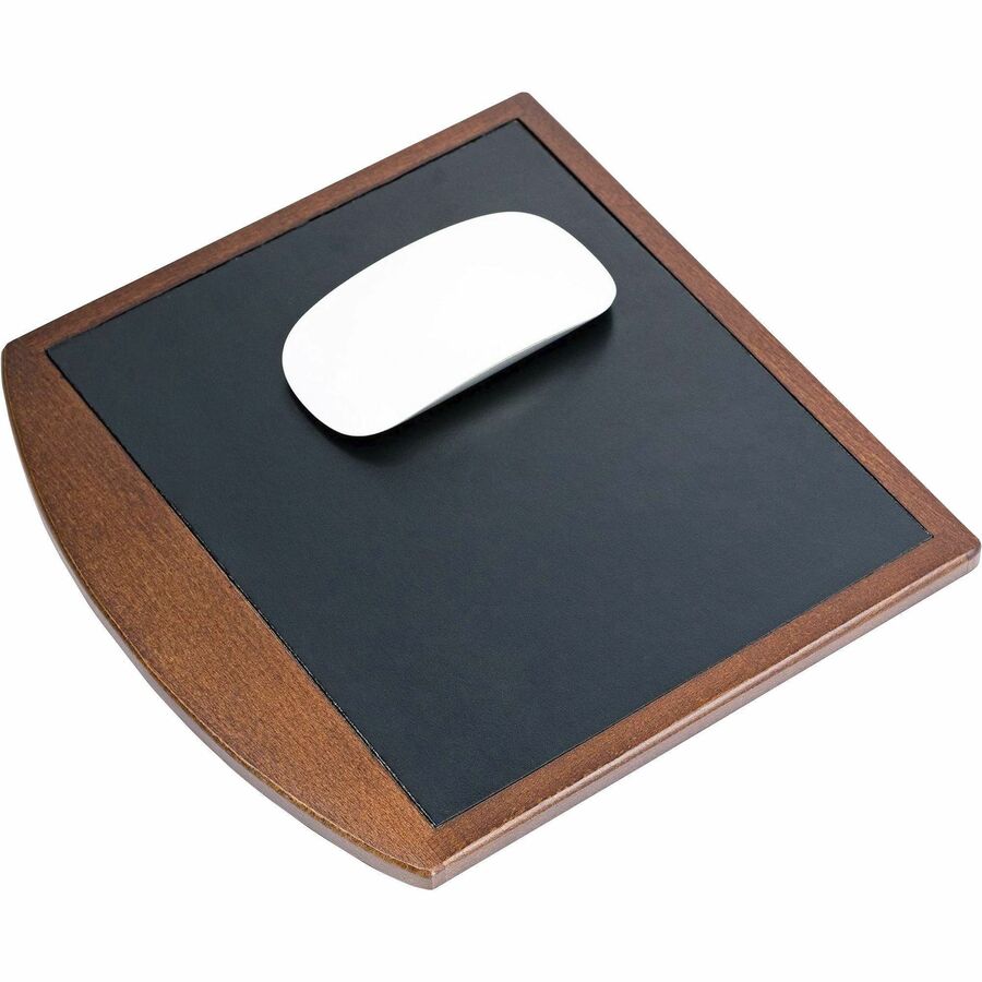 Dacasso Walnut & Leather Mouse Pad