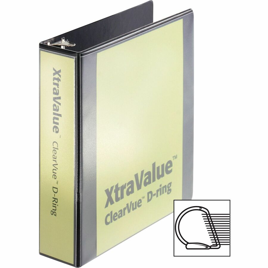 Cardinal&reg; Performer ClearVue Slant-D Ring Binder