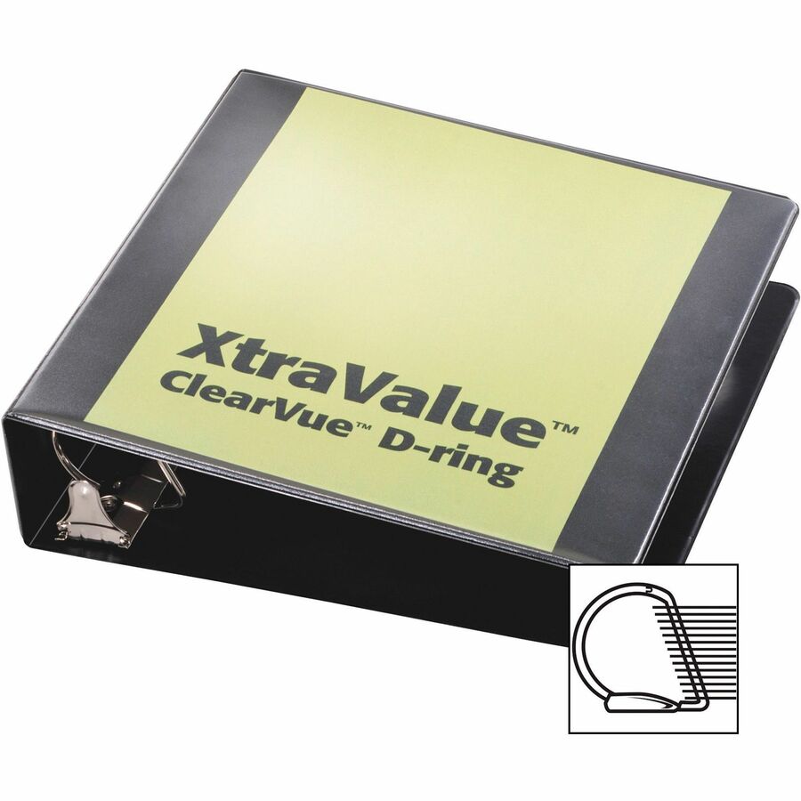Cardinal&reg; Performer ClearVue Slant-D Ring Binder