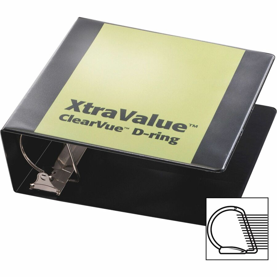 Cardinal&reg; Performer ClearVue Slant-D Ring Binder