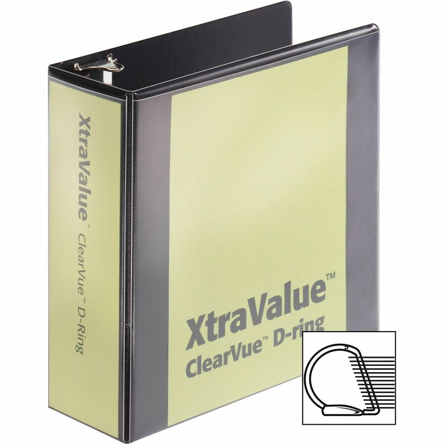 Cardinal&reg; Performer ClearVue Slant-D Ring Binder