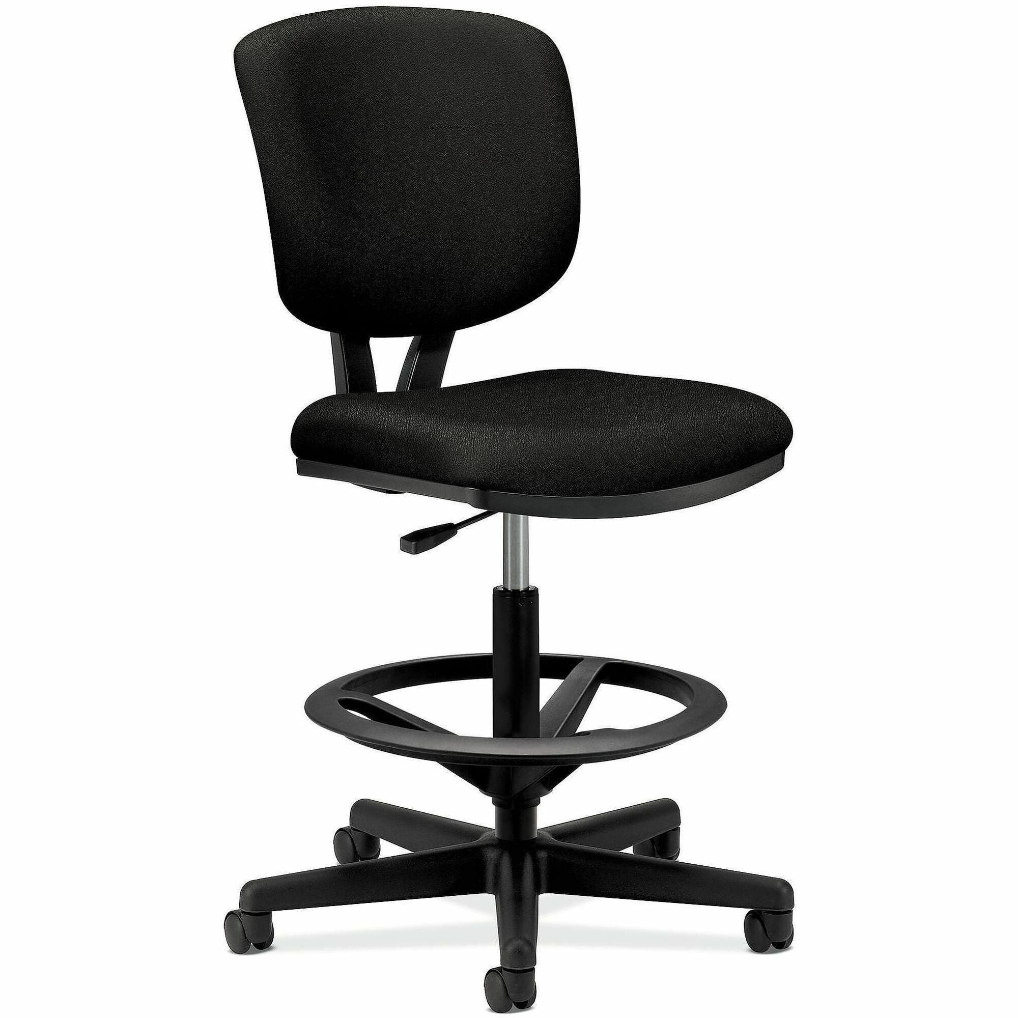 Black Seat Color - Fabric, Polyester, Wood Seat Material - Black Back Color - Fabric, Polyester Back Material - Black Frame Color - 5-star Base - 1 Each