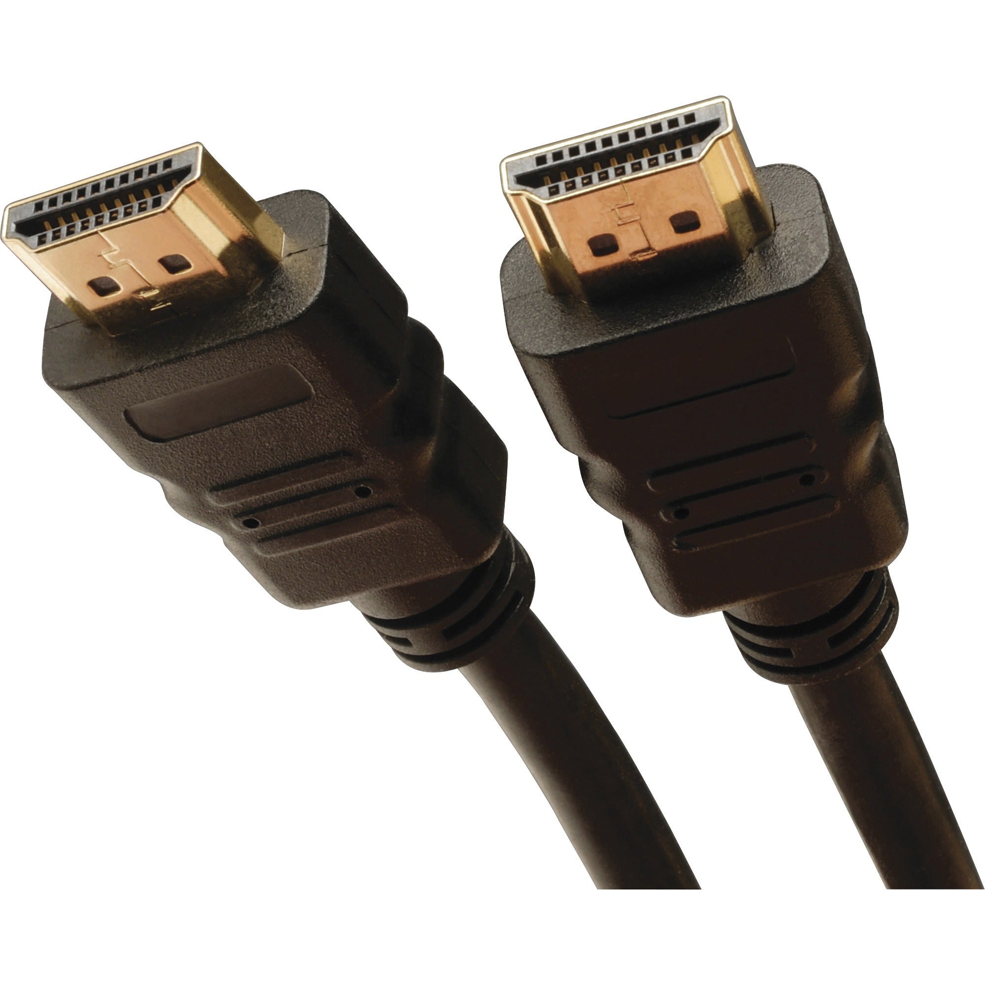 6 ft HDMI A/V Cable - First End: 1 x HDMI Digital Audio/Video - Male - Second End: 1 x HDMI Digital Audio/Video - Male - 18 Gbit/s - Black - 1 Each