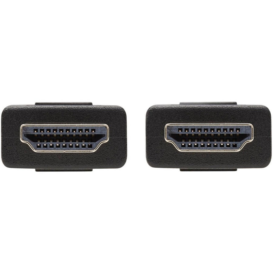 6 ft HDMI A/V Cable - First End: 1 x HDMI Digital Audio/Video - Male - Second End: 1 x HDMI Digital Audio/Video - Male - 18 Gbit/s - Black - 1 Each