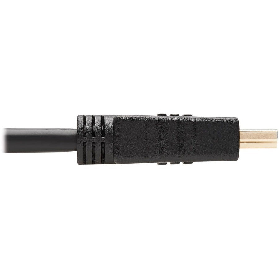 6 ft HDMI A/V Cable - First End: 1 x HDMI Digital Audio/Video - Male - Second End: 1 x HDMI Digital Audio/Video - Male - 18 Gbit/s - Black - 1 Each