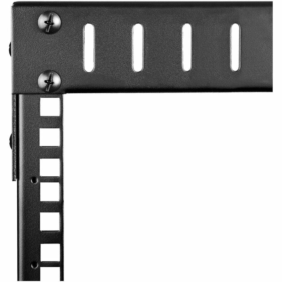 StarTech.com 8U Open Frame Wall Mount Equipment Rack - Adjustable Depth