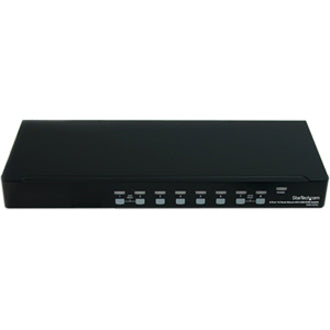 StarTech.com 8 Port 1U Rack Mount DVI USB KVM Switch