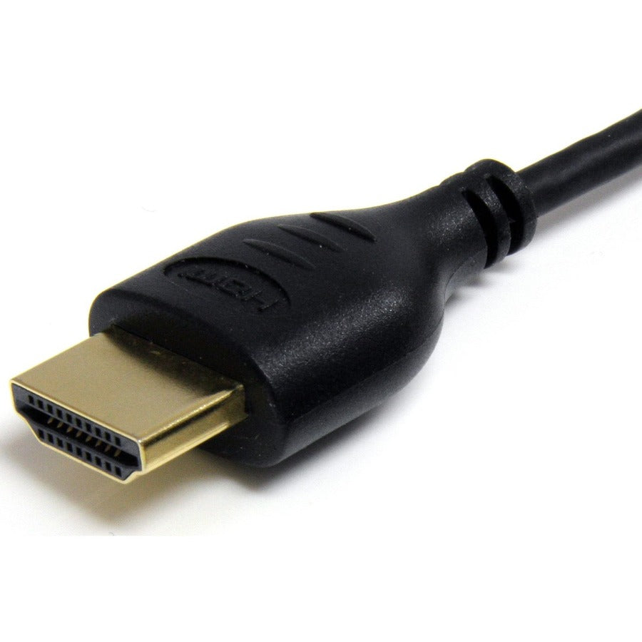 StarTech.com 3 ft High Speed Slim HDMI Digital Video Cable with Ethernet - M/M