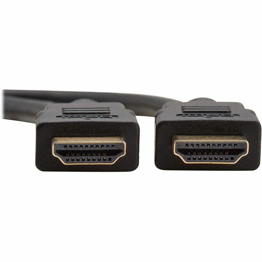 3 ft HDMI A/V Cable for iPad 2 - First End: 1 x HDMI Digital Audio/Video - Male - Second End: 1 x HDMI Digital Audio/Video - Male - 18 Gbit/s - Supports up to 3840 x 2160 - Shielding - Black