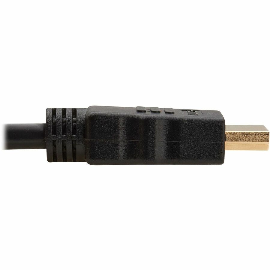 3 ft HDMI A/V Cable for iPad 2 - First End: 1 x HDMI Digital Audio/Video - Male - Second End: 1 x HDMI Digital Audio/Video - Male - 18 Gbit/s - Supports up to 3840 x 2160 - Shielding - Black