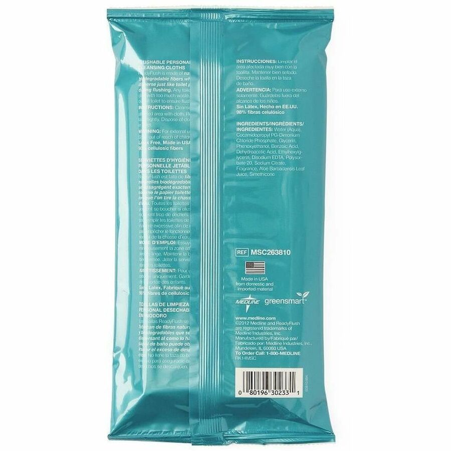 8" Width x 10" Length - White - Cloth, Fiber, Cloth Fiber - 24 / Carton