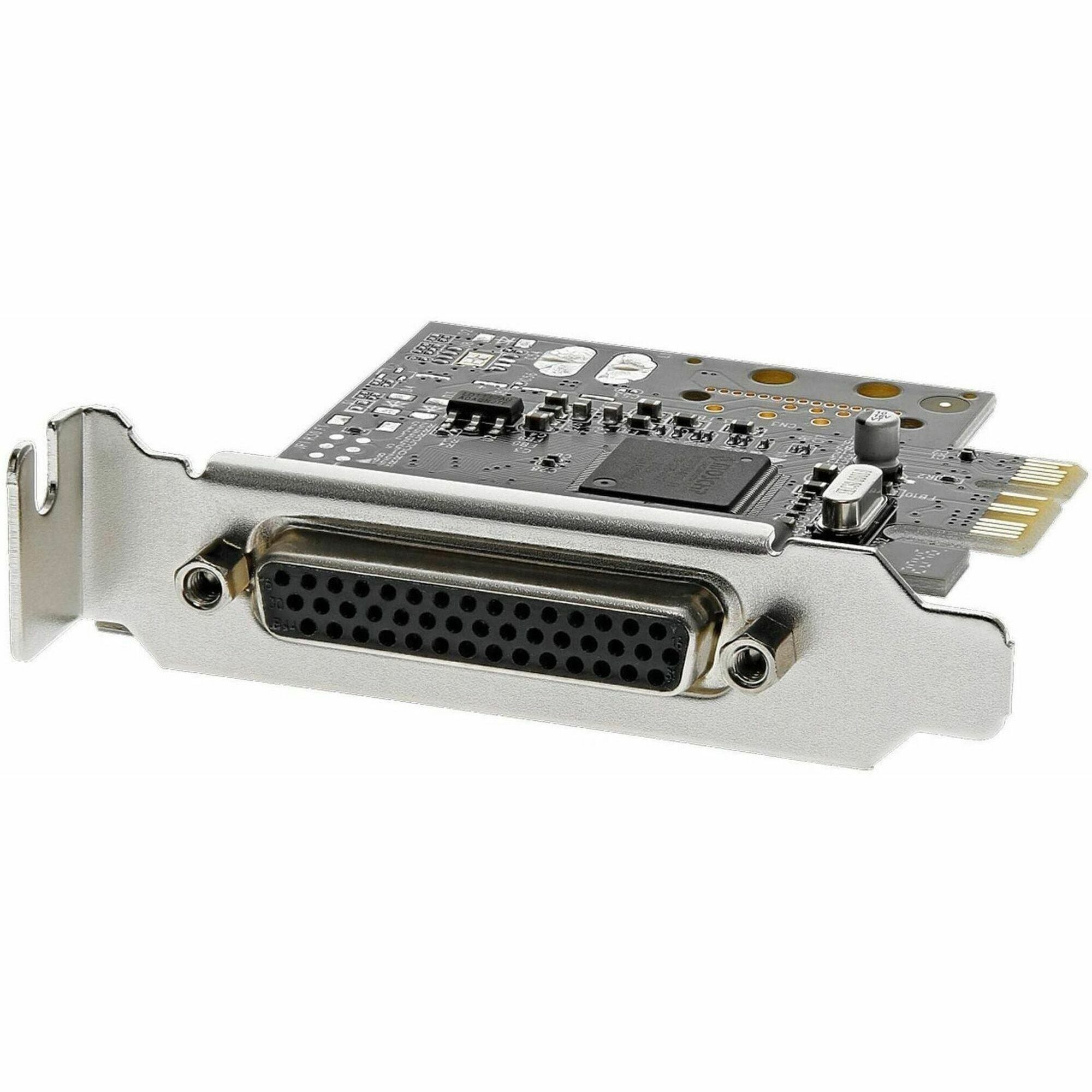 StarTech.com 4 Port RS232 PCI Express Serial Card w/ Breakout Cable