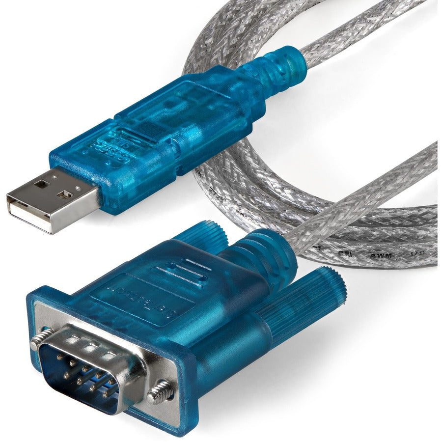 StarTech.com 3ft USB to RS232 DB9 Serial Adapter Cable - M/M