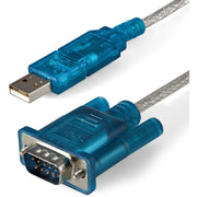 StarTech.com 3ft USB to RS232 DB9 Serial Adapter Cable - M/M