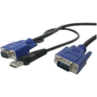 StarTech.com 10 ft 2-in-1 Ultra Thin USB KVM Cable