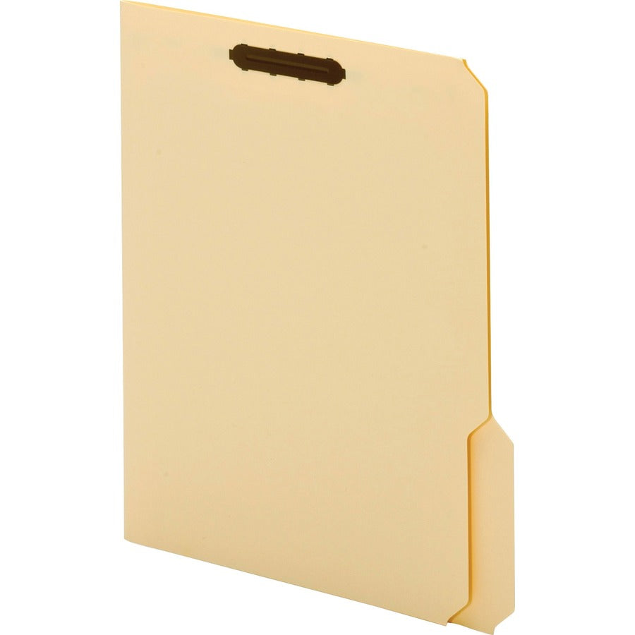 Pendaflex Top Tab Fastener Folders, 1/3 Cut, Letter Size, 11 pt. Manila, 3/4" Expansion, 2 Prong K Style Fasteners, Assorted Tab Positions, Acid-free, Archival-safe, Reinforced Tab, 10% Recycled, 50/Box