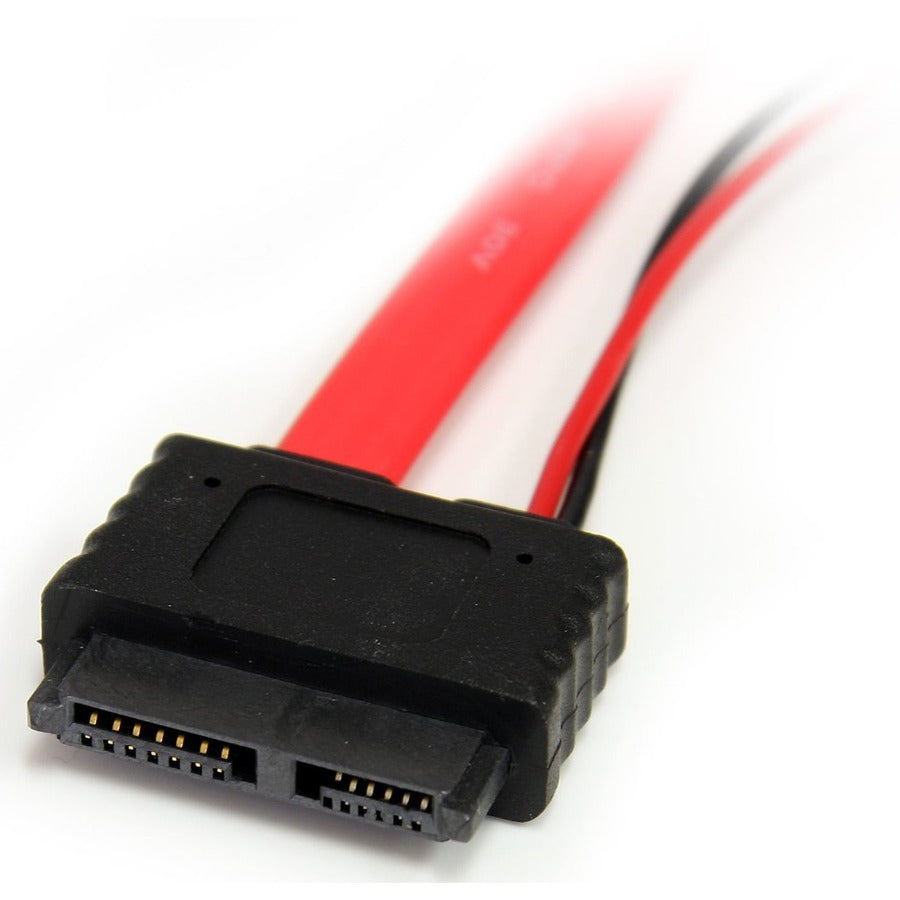 StarTech.com 12in Slimline SATA to SATA w/ LP4 Adapter