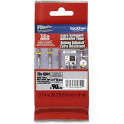 x 45/64" Width - Permanent Adhesive - Thermal Transfer - Black - Laminated - Adhesive - 1 Each