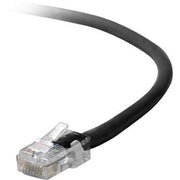 Belkin CAT6 Ethernet Patch Cable, RJ45, M/M - 14 ft Category 6 Network Cable for Network Device - First End: 1 x RJ-45 Network - Male - Second End: 1 x RJ-45 Network - Male - Patch Cable - Gold Plated Connector - Gold Plated Contact - Black - 1 Each