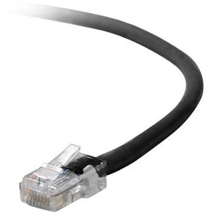 Belkin CAT6 Ethernet Patch Cable, RJ45, M/M - 14 ft Category 6 Network Cable for Network Device - First End: 1 x RJ-45 Network - Male - Second End: 1 x RJ-45 Network - Male - Patch Cable - Gold Plated Connector - Gold Plated Contact - Black - 1 Each