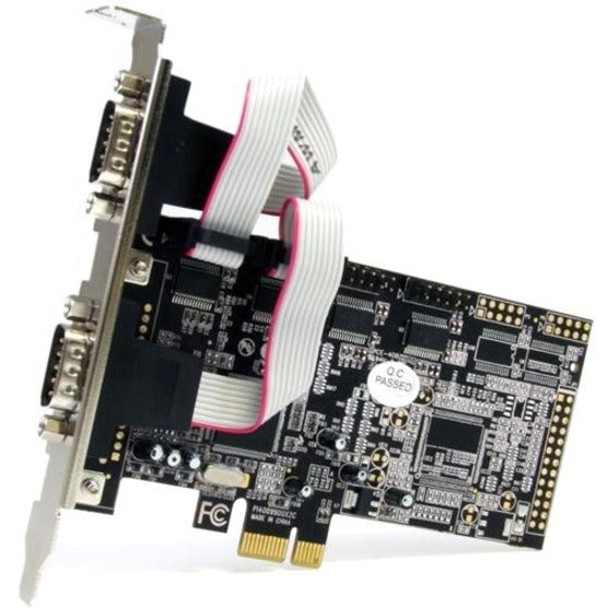 StarTech.com 4 Port Native PCI Express RS232 Serial Adapter Card with 16550 UART