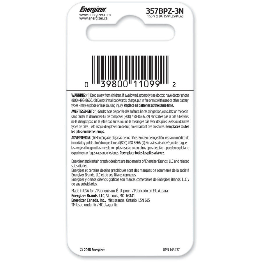 For Multipurpose - 1.55 V DC - 3 / Pack