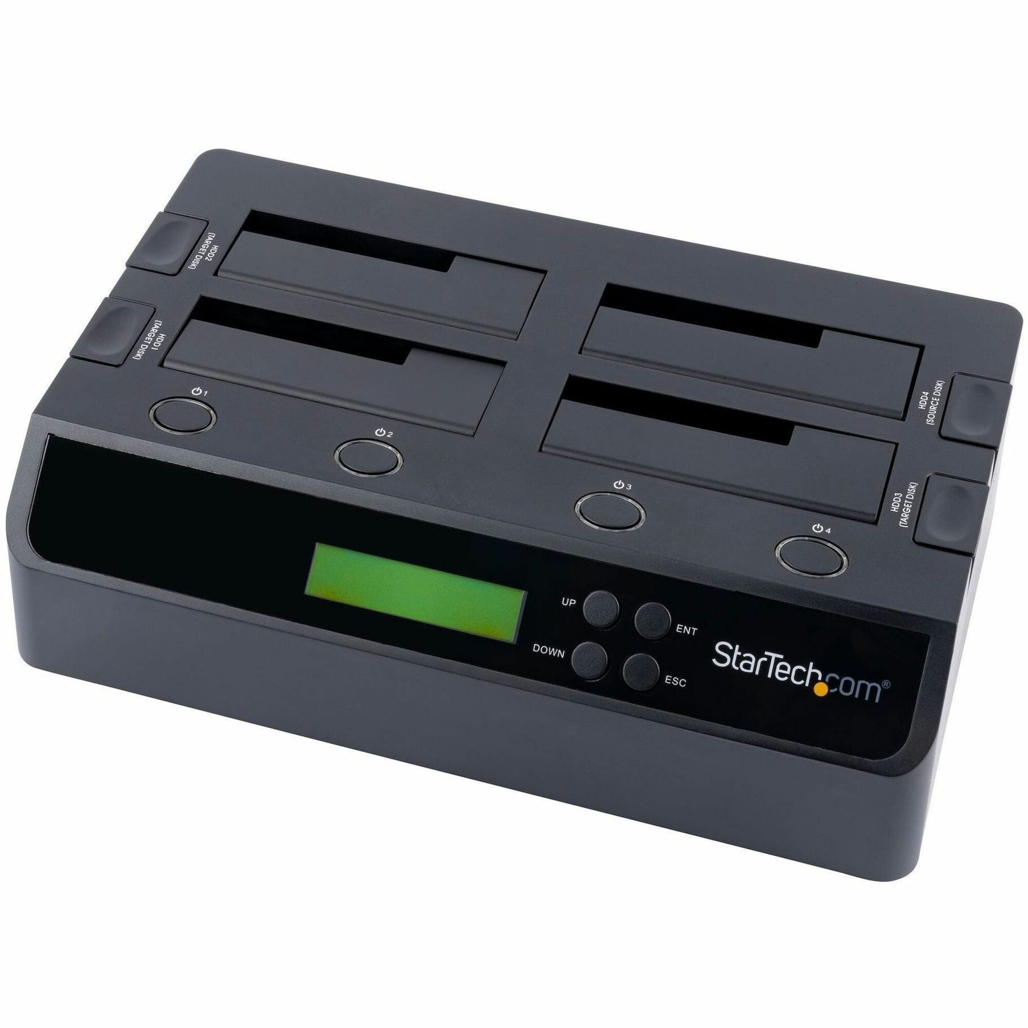StarTech.com 4 Bay USB 3.0 eSATA to SATA Standalone 1:3 HDD Hard Drive Duplicator Dock