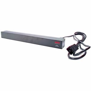 APC by Schneider Electric Basic Rack 3.68kVA PDU - Basic - IEC 60320 C20 - 12 x IEC 60320 C13 - 200 V, 208 V, 230 V - 3680 W - 8.17 ft Cord Length - 1U - Horizontal - Rack-mountable