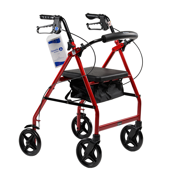 DynaGo Quad 8 - Aluminum Rollator w/ 7.5" Wheels,  1 Quantity per Case
