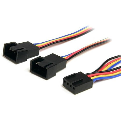 StarTech.com 12in 4 Pin Fan Power Splitter Cable