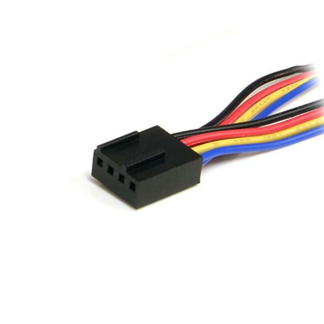 StarTech.com 12in 4 Pin Fan Power Splitter Cable