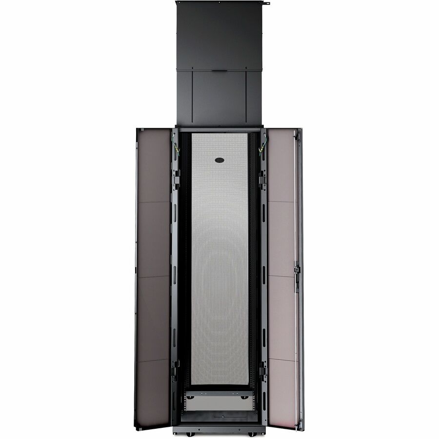 APC by Schneider Electric Airflow Cooling System, Black, 60" x 22.5" x 17.3", 46.52 lb, 1 Each