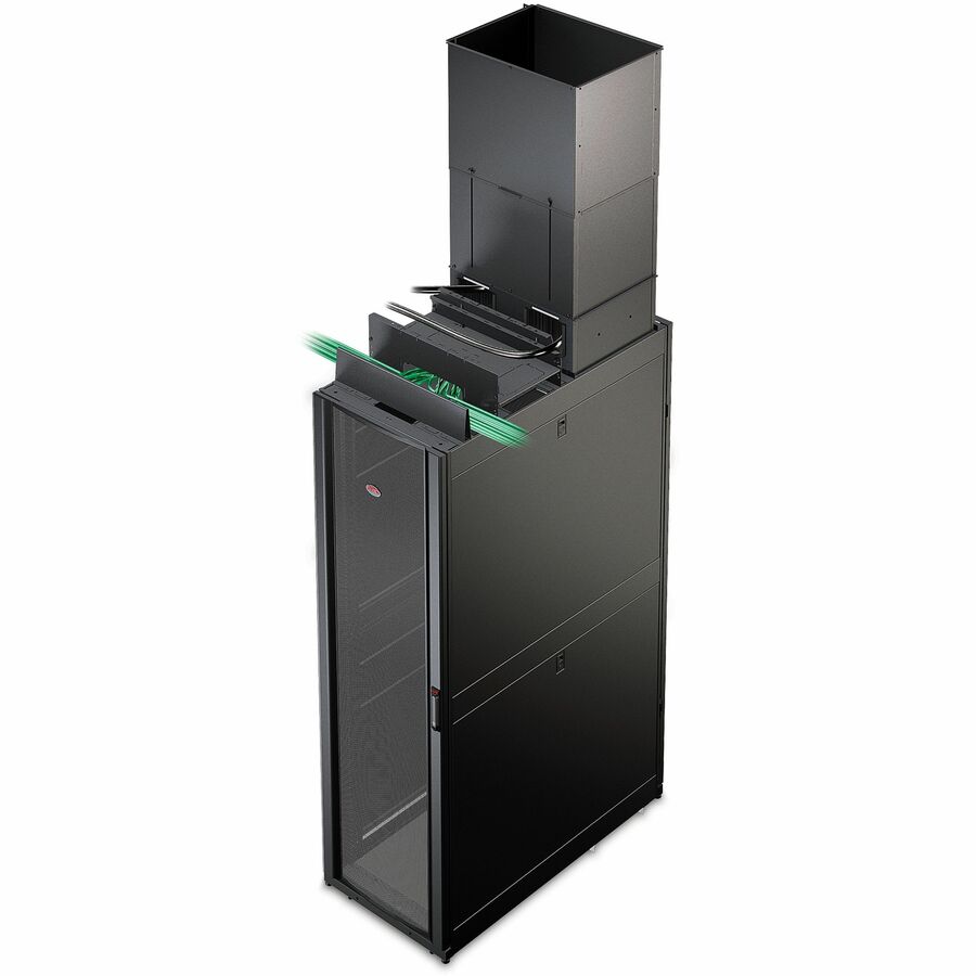 APC by Schneider Electric Airflow Cooling System, Black, 8.5" x 22.5" x 17.3", 1 Each