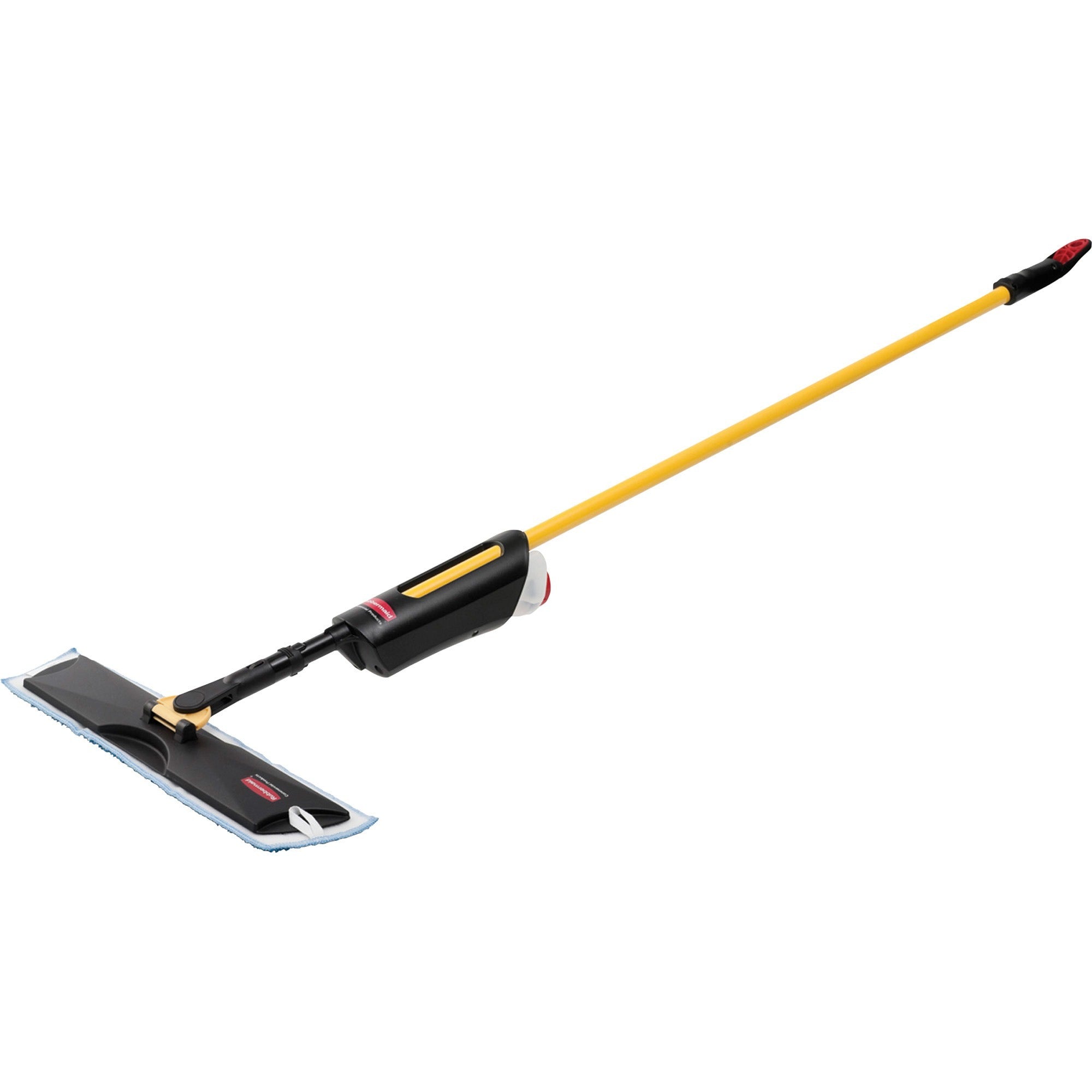4.50" Width x 3.50" Height MicroFiber Head - 52" Length Handle - Ergonomic Thumb-activated Trigger - Black - 1 Each