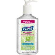 PURELL&reg; Hand Sanitizer Gel - Fragrance-free Scent - 12 fl oz - Pump Bottle Dispenser - Kill Germs - Clear - 1 Each