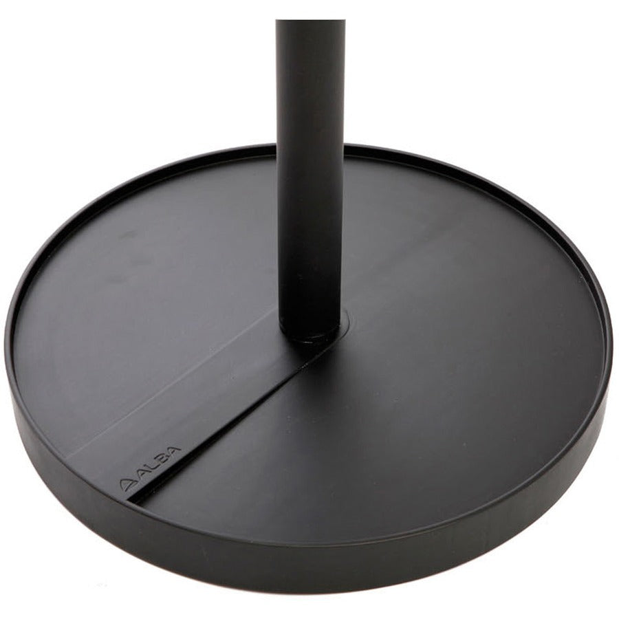 Alba Coat Stand - 2 Hooks - 8 Pegs - 11.02 lb (5 kg) Capacity - 69.3" Height - for Coat, Garment, Clothes - Powder Coated - 1 Each