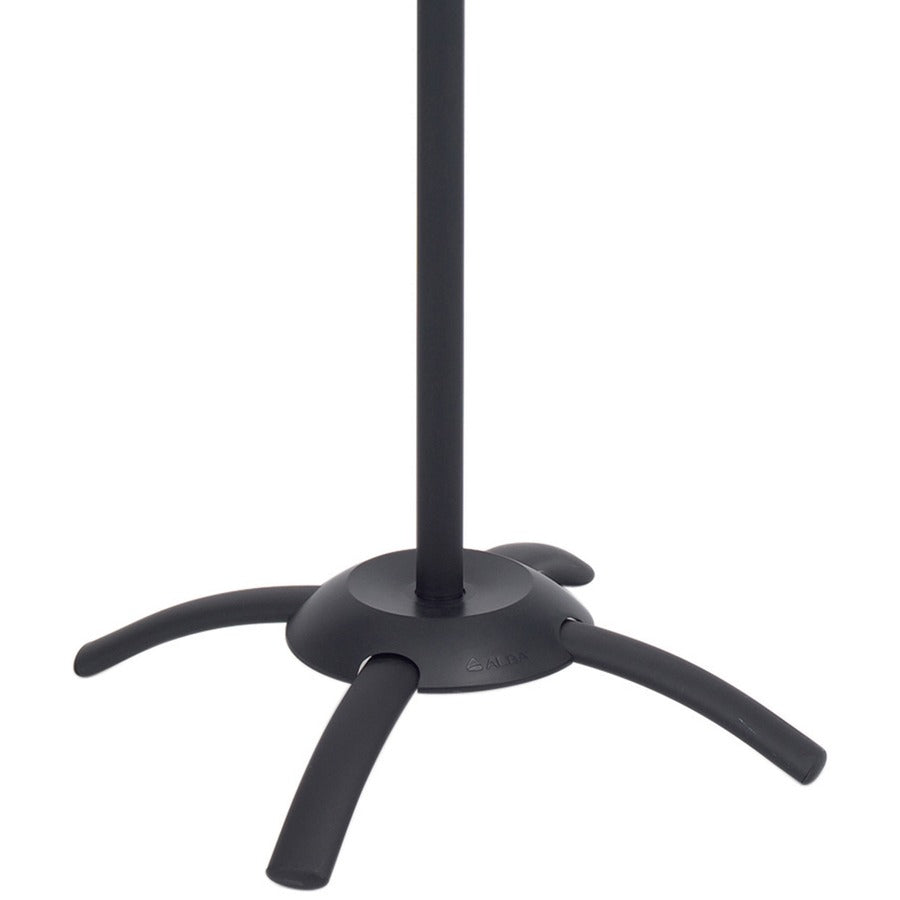 10 Pegs - 68.9" Height x 19.7" Width - for Coat, Umbrella, Clothes - Metal - Black - Powder Coated - 1 Each