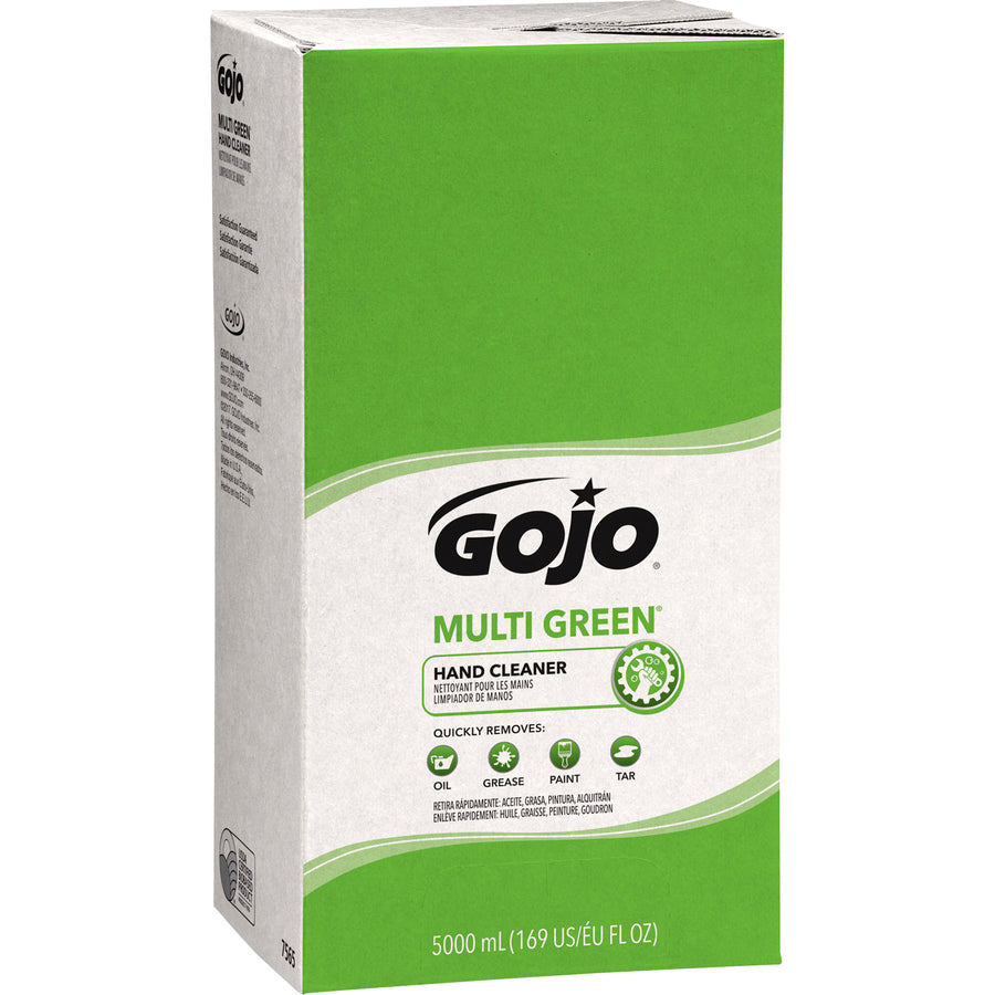 Citrus Scent - 1.32 gal - Soil Remover, Dirt Remover - Hand - Green - Non-abrasive - 2 / Carton
