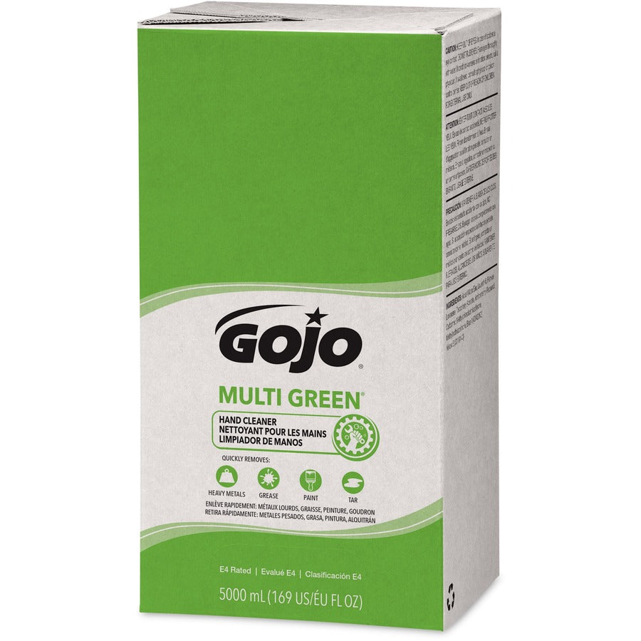 Citrus Scent - 1.32 gal - Soil Remover, Dirt Remover - Hand - Green - Non-abrasive - 2 / Carton