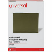 8 1/2" x 11" - Assorted Tab Position - 11 pt. - Stock - Standard Green - 25 Box