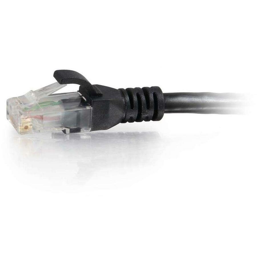 C2G 75 ft Cat6 Snagless UTP Unshielded Network Patch Cable (TAA) - Black