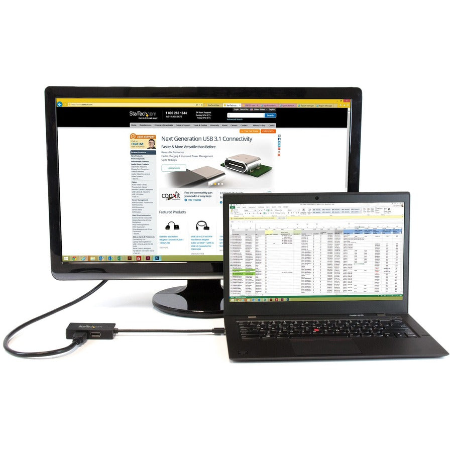 StarTech.com MDP to DP/DVI/HDMI Adapter