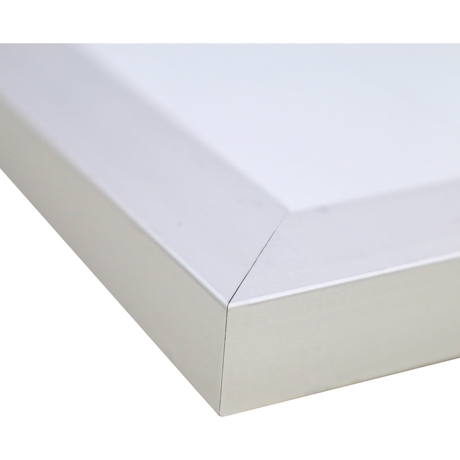 72" (6 ft) Width x 48" (4 ft) Height - Porcelain Enameled Steel Surface - Aluminum Frame - Magnetic - Stain Resistant, Dent Resistant, Scratch Resistant - 1 Each