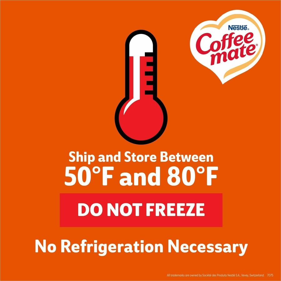 Coffee mate Hazelnut Powdered Coffee Creamer - Hazelnut Flavor - 0.94 lb (15 oz) - 141 Serving - 1 Each