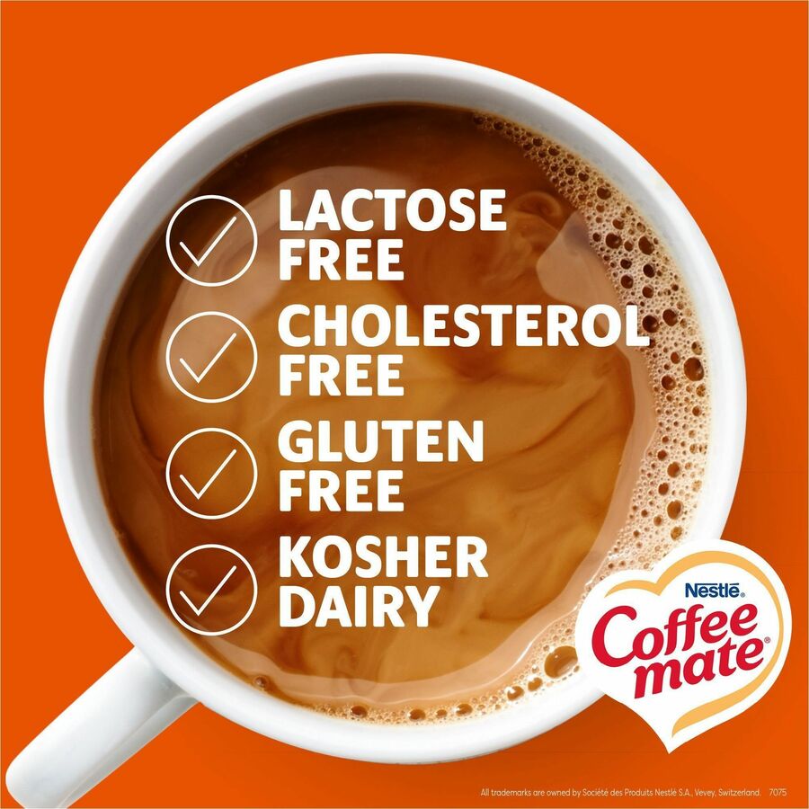 Coffee mate Hazelnut Powdered Coffee Creamer - Hazelnut Flavor - 0.94 lb (15 oz) - 141 Serving - 1 Each