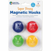 for Pocket Chart, Flip Book, Hall Pass, Decoration - Metal - Red, Blue, Green, Yellow - 4 / Pack