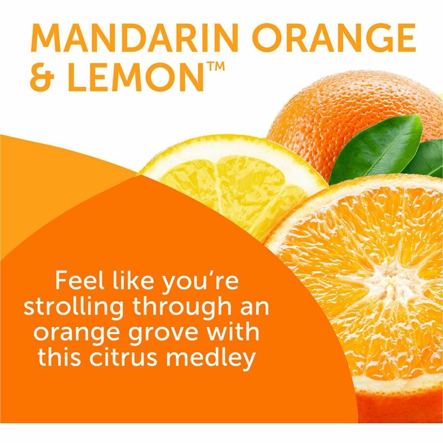 Bright Air Super Odor Eliminator Air Freshener - 14 oz - Mandarin Orange, Fresh Lemon - 60 Day - 1 Each