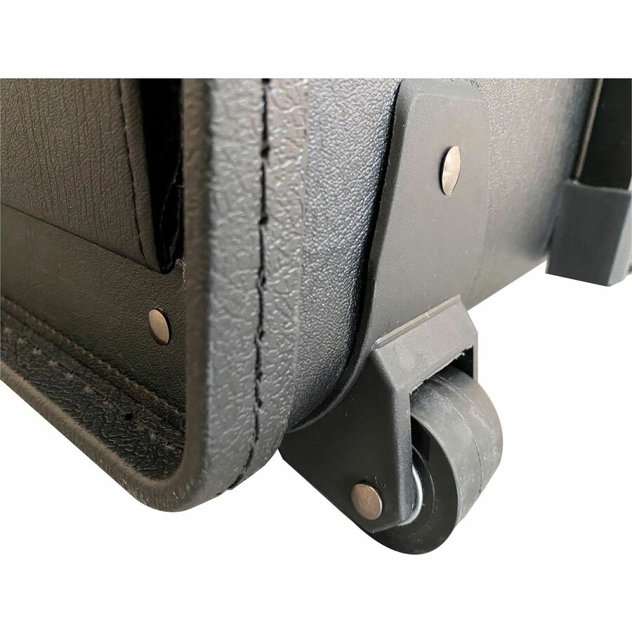 Lorell Travel/Luggage Case (Roller) Travel Essential, Book, File Folder - Black