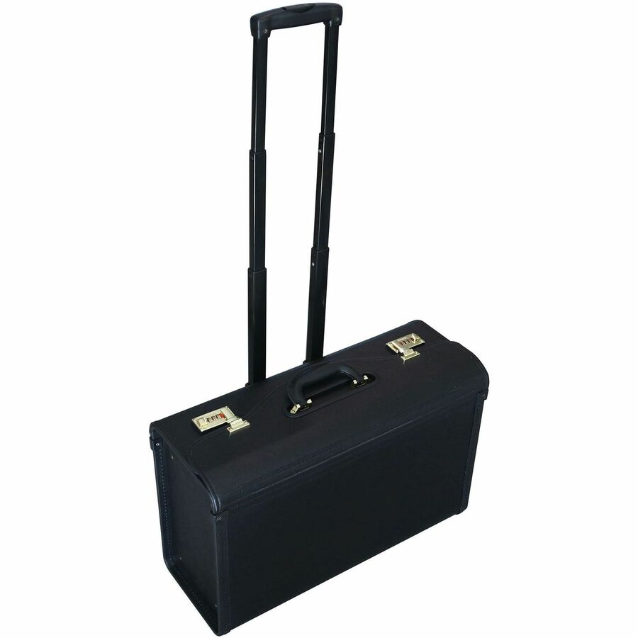 Lorell Travel/Luggage Case (Roller) Travel Essential, Book, File Folder - Black