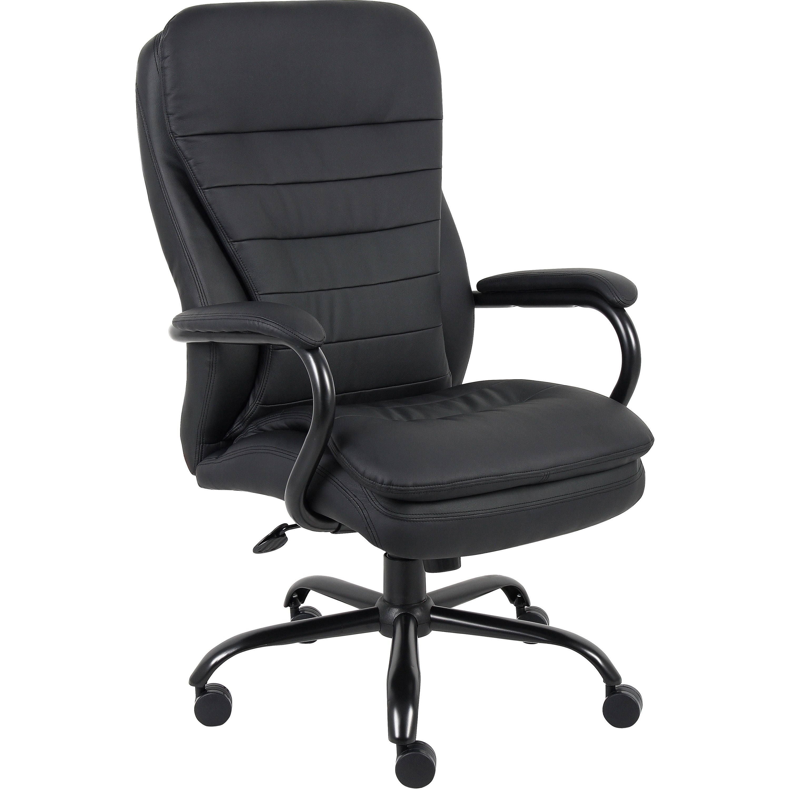 Lorell Big & Tall Double Cushion Executive High-Back Chair